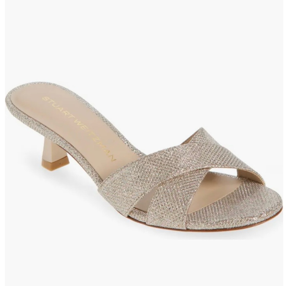 New Stuart Weitzman Minimalist Slide 50 Sandal size 8.5